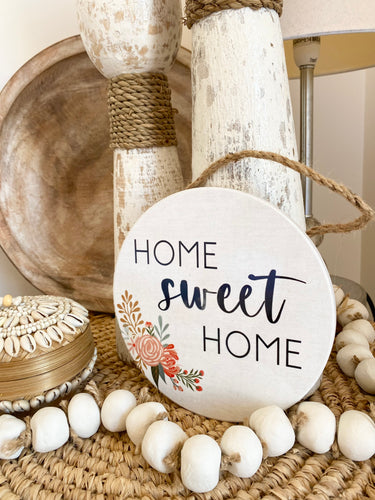 Ceramic Plaque - Home Sweet Home