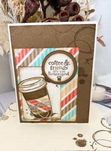 Greeting Card - Coffee and Friends