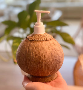Coconut Soap Dispenser