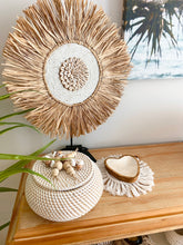 Shell Wicker Basket