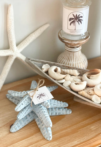 Timber Starfish Blue - Set of three