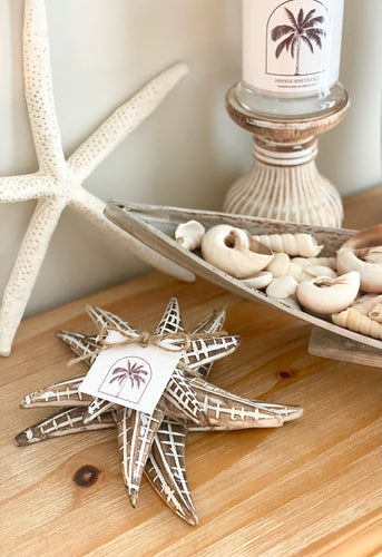 Timber Starfish Rustic Brown - Set of three