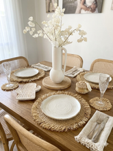 Raffia Placemat or Coaster
