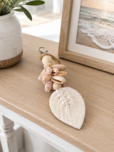 Pink Shell Keyring/Bag Charm
