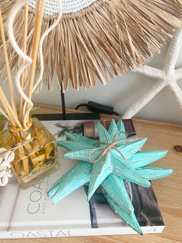 Timber Starfish Aqua - Set of three
