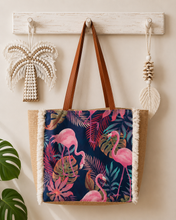 Shopping Tote - Flamingos