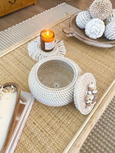 Shell Wicker Basket