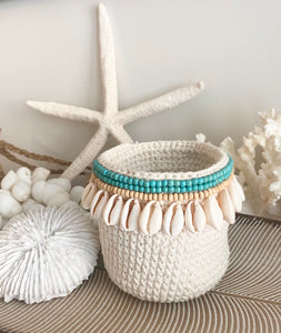 Coastal Crochet Shell Pod