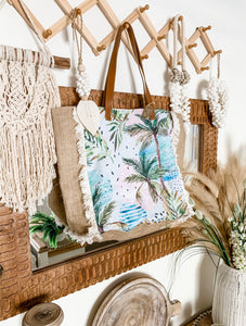 Shopping Tote - Palm Trees