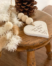Clay Ornament - Love you to the moon & back